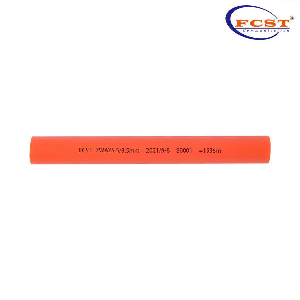 Paquete de tubos de HDPE DB de 7 vías de 5-3,5 mm PE 3,0 mm DB